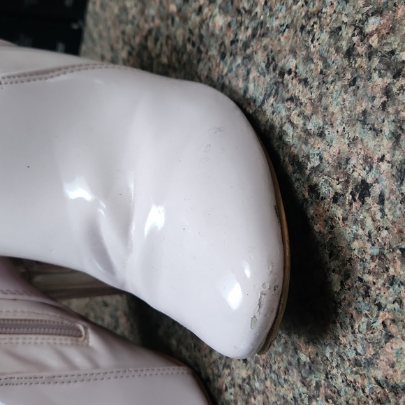 Pink Latex Boots - Picture 3 of 5